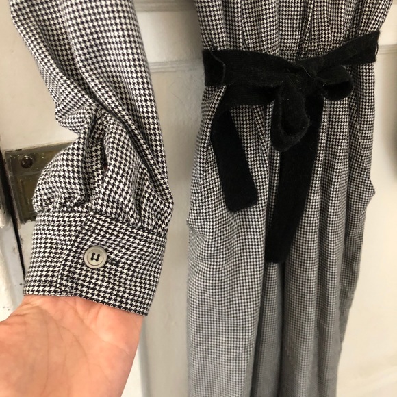 Vintage houndstooth jumpsuit - Picture 9 of 11